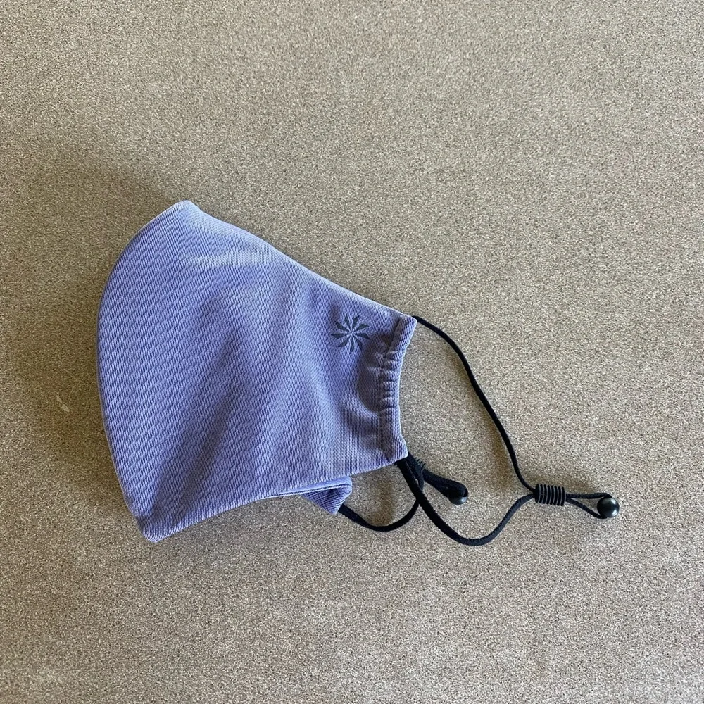 Athleta Fabric Face Mask - Purple